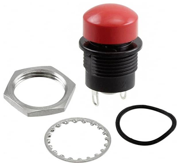 C & K Switches PNP8S3T2Y03QE Push button PNP Series Drucktaster 32 V/DC 1 x Aus/(Ein)/Ein IP68 Bulk