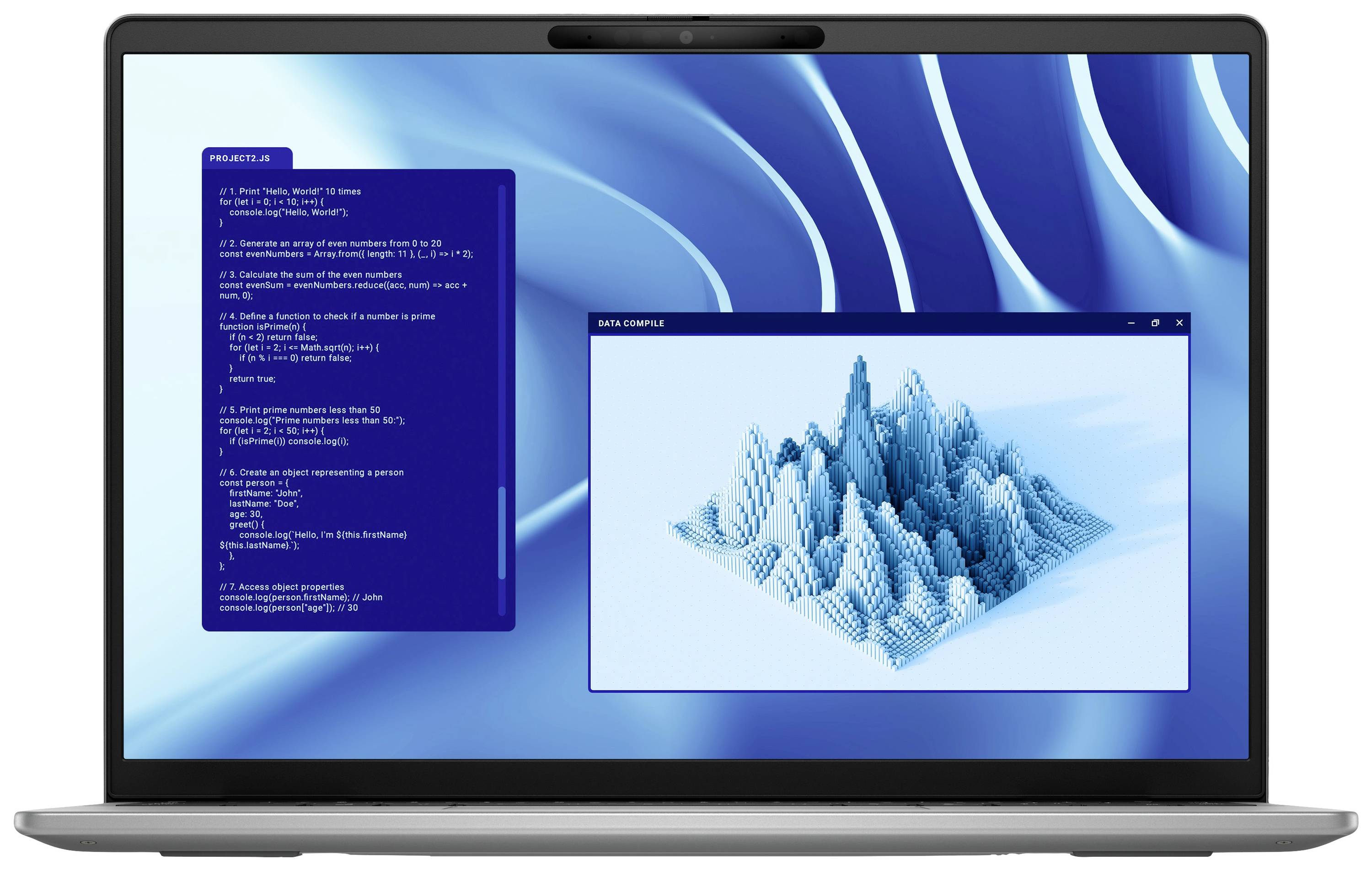 Dell Notebook Latitude 7455 35.6 cm (14 Zoll) QHD+ Qualcomm® Snapdragon Snapdragon X Elite 32 GB RAM 1 TB SSD Deutsch, QWERTZ Grau 2R0NG