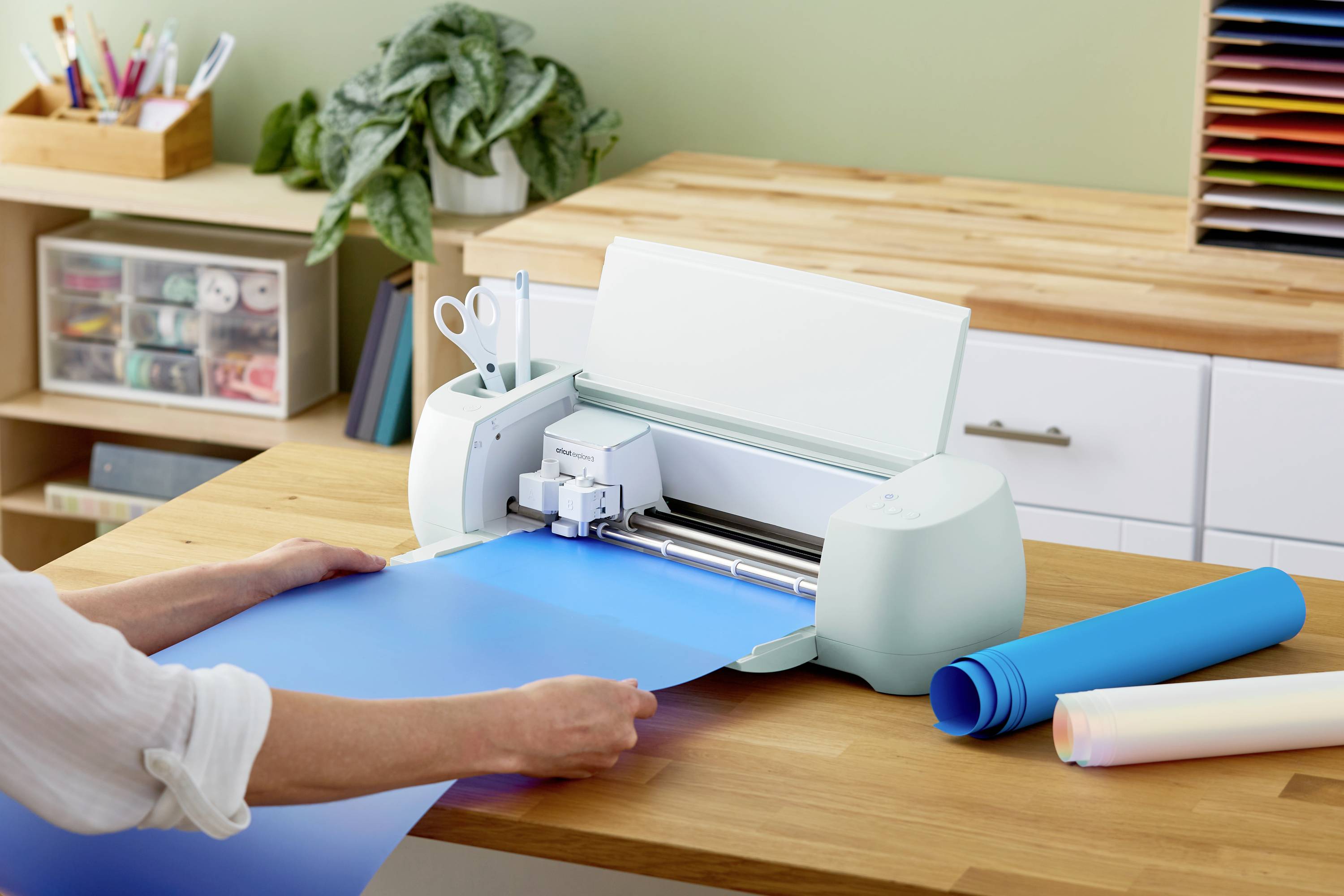 Cricut Explore3 Schneidevorrichtung Schneidemaschine A4