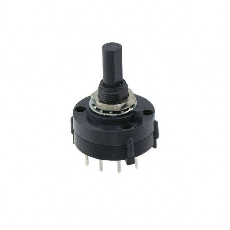 C & K Switches A10405RNCQ Rotary Switch A Series Drehschalter 125 V/AC, 125 V/DC 2.5A Schaltpositionen 4