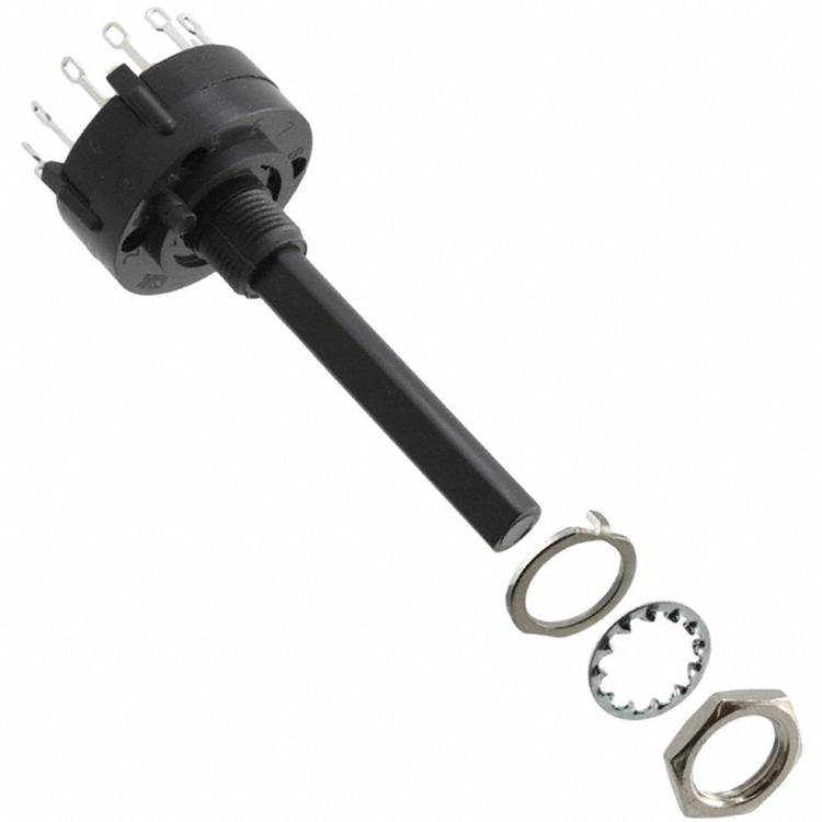 C & K Switches A20615RNZQ Rotary-Switch A Series Drehschalter 125 V/AC, 125 V/DC 2.5A Schaltpositionen 6