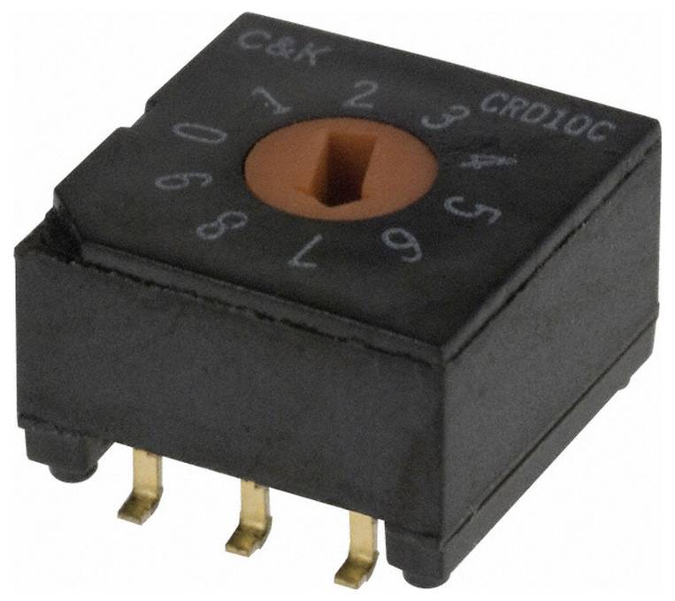 C & K Switches CRD10CM0SB Rotay Switch CRD Series Codierschalter Tube
