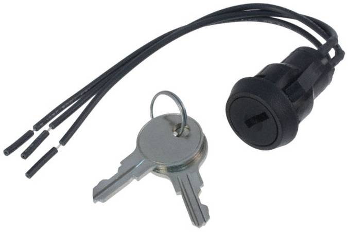 C & K Switches P101132CMWCG2 Switch lock P Series Schlüsselschalter 125 V/AC 4A 1 x Ein/Ein