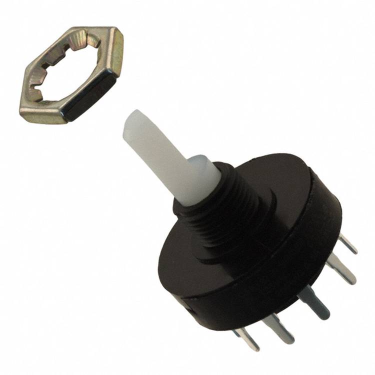 C & K Switches R20507RR02Q Rotary Switch R Series Drehschalter 125 V/AC, 125 V/DC 5A Schaltpositionen 5