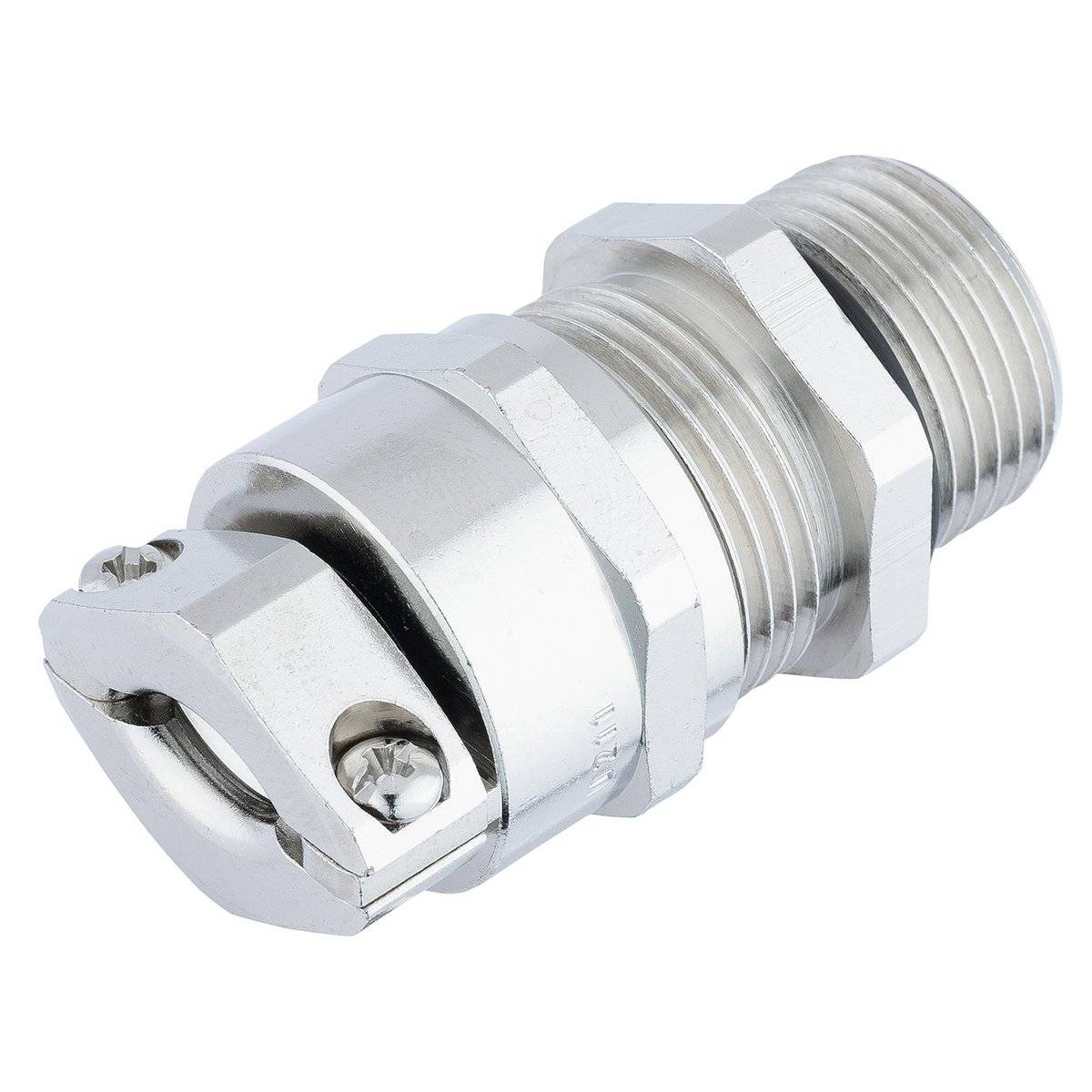 LAPP Verschraubung EMV mit externer Zugentlastung M32x1,5 Messing (CuZn) vernickelt Gewindelänge 12,0mm - 25 Stück