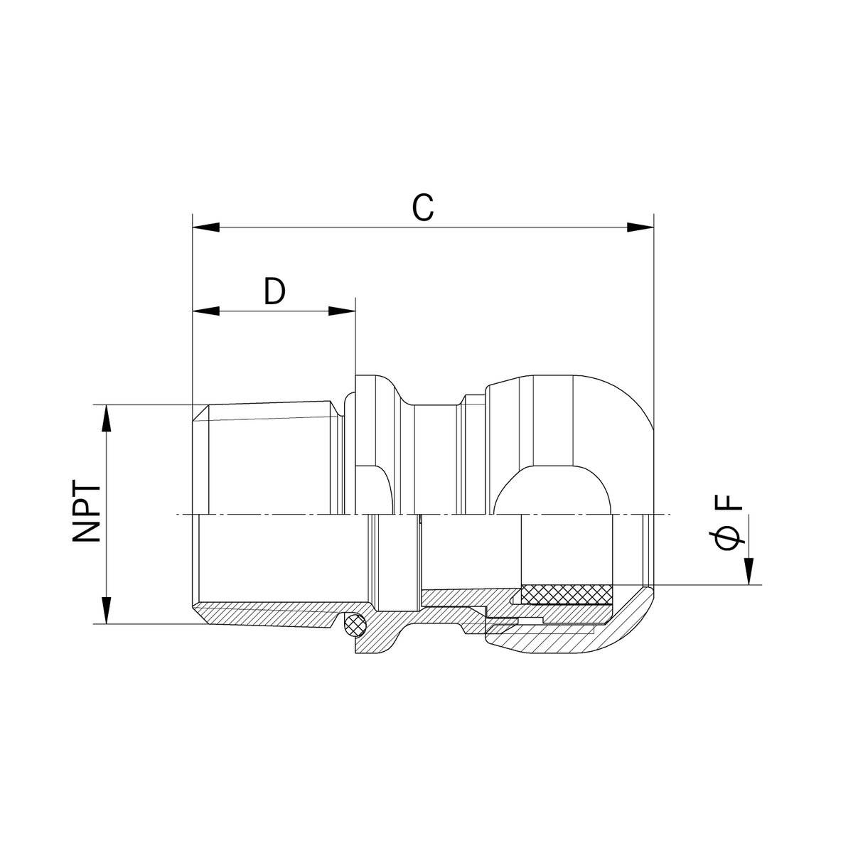 Lapp Zubehör SKINTOP INOX-R NPT 1/4 53806796