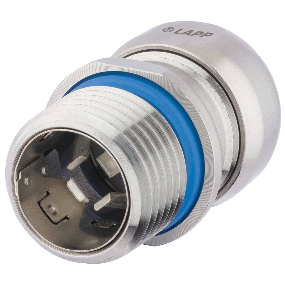 LAPP Edelstahlverschraubung EMV 3/8 Zollx1,411 Edelstahl (1.4044) Gewindelänge 15,0mm - 5 Stück