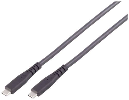 BKL Electronic USB-C® Verbindungskabel, USB4 Gen 3x2, 240W, 0,5m 10080128 Inhalt: 1 St.