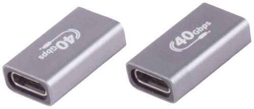 BKL Electronic USB-C® Verbinder, 4.0, 40Gbps, Metall, Pro 10080137 Inhalt: 1 St.