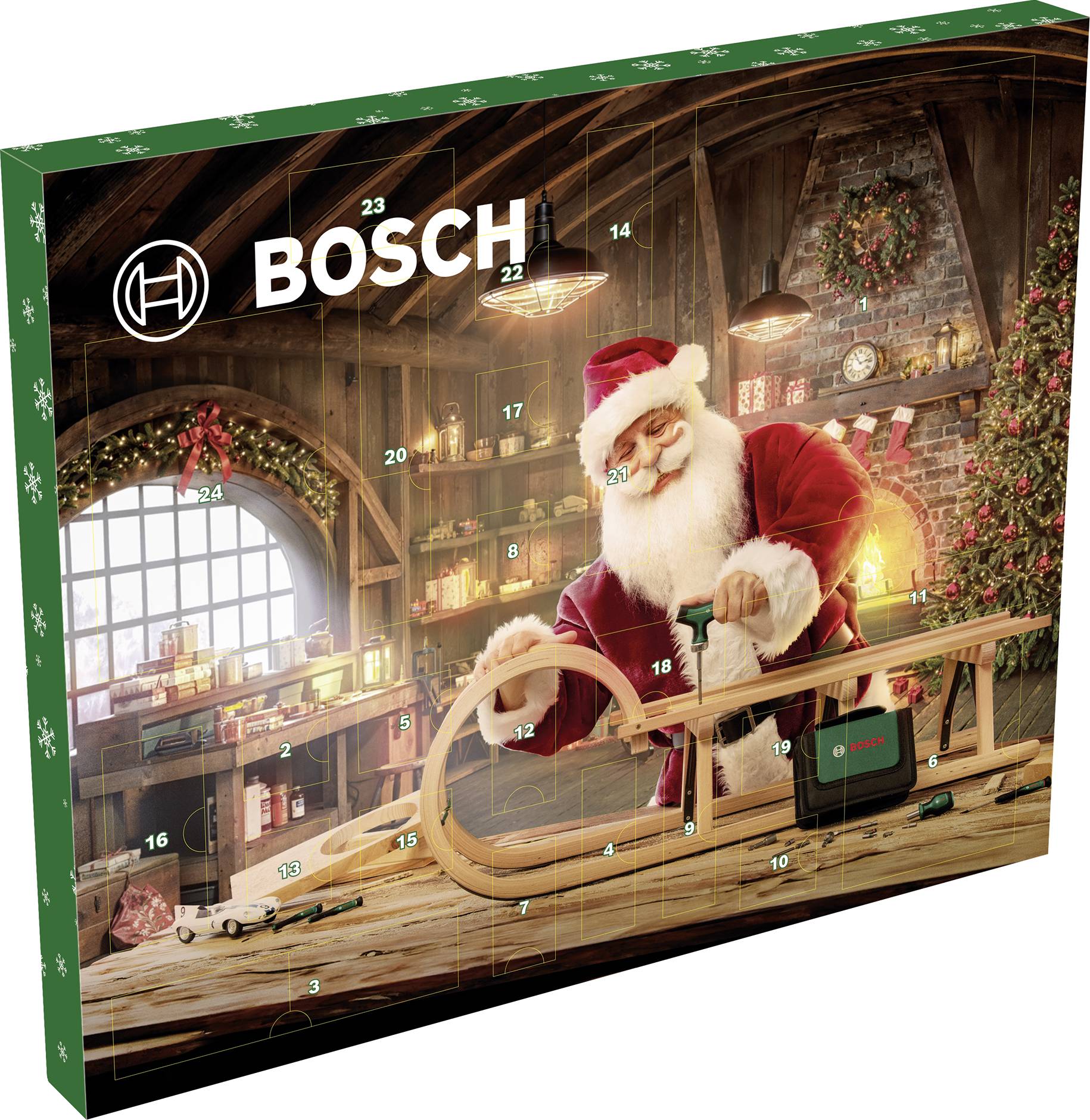 Bosch Home and Garden Handwerkzeug Adventskalender 2024 Werkzeug Adventskalender Altersklasse Unabhängig