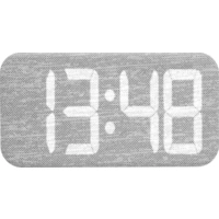 TFA Dostmann 60.2042.02 Quarz Wecker Weiß, Grau Alarmzeiten 3 Großes Display TFA Dostmann 60.2042.02 Quarz Wecker Weiß, Grau Alarmzeiten 3 Großes Display