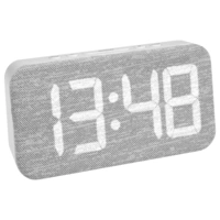 TFA Dostmann 60.2042.02 Quarz Wecker Weiß, Grau Alarmzeiten 3 Großes Display TFA Dostmann 60.2042.02 Quarz Wecker Weiß, Grau Alarmzeiten 3 Großes Display