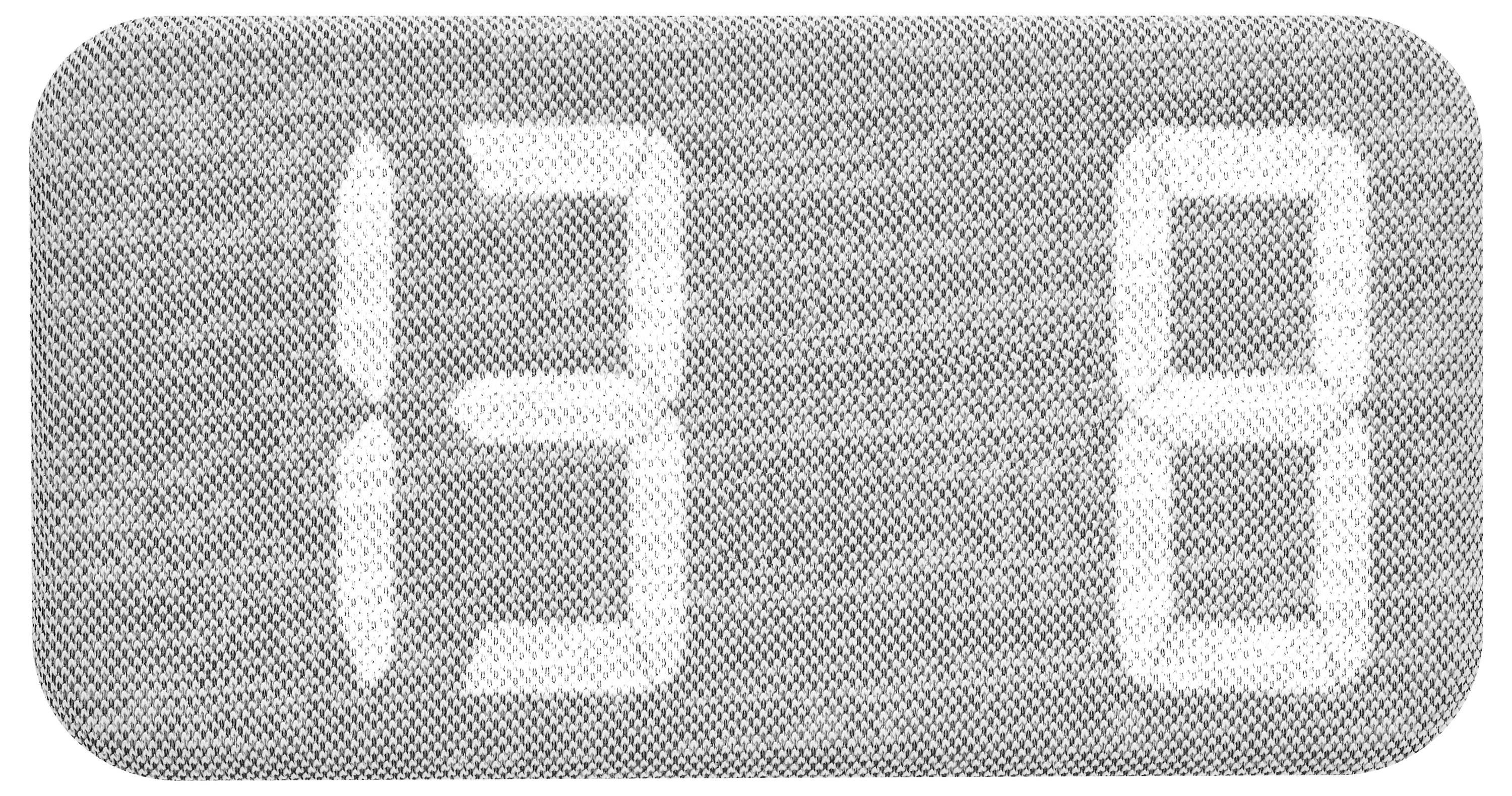 TFA Dostmann 60.2042.02 Quarz Wecker Weiß, Grau Alarmzeiten 3 Großes Display