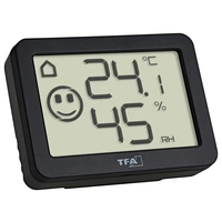 TFA Dostmann Thermo-/Hygrometer Schwarz 95.2020.01 TFA Dostmann Thermo-/Hygrometer Schwarz 95.2020.01