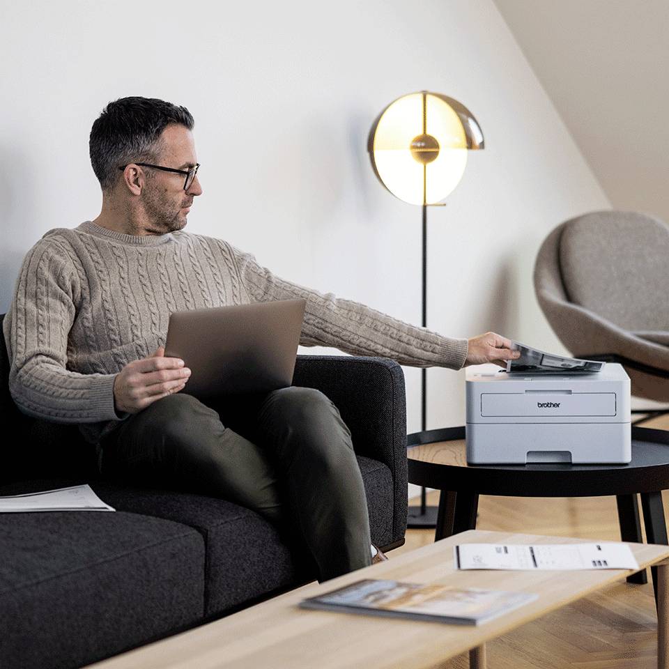 Brother HL-L2865DW Drucker Laser Schwarz-Weiß A4 34 S./min 1200 x 1200 dpi Duplex, LAN, USB, WLAN