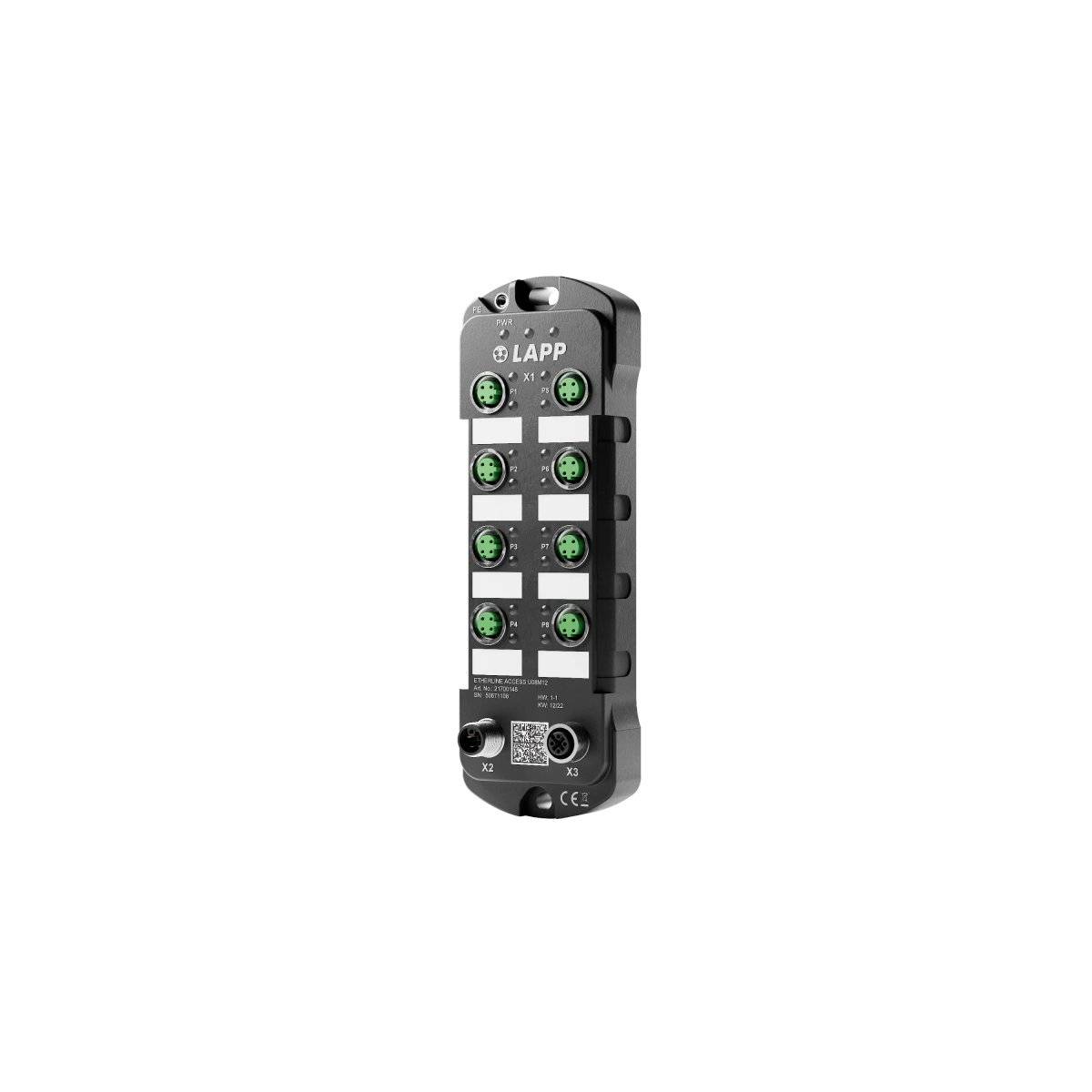 LAPP 21700148 ETHERLINE® ACCESS U08M12 Industrial Ethernet Switch