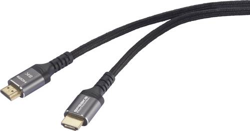 SpeaKa Professional HDMI Anschlusskabel HDMI-A Stecker, HDMI-A Stecker 5.00 m Schwarz SP-13138300 8
