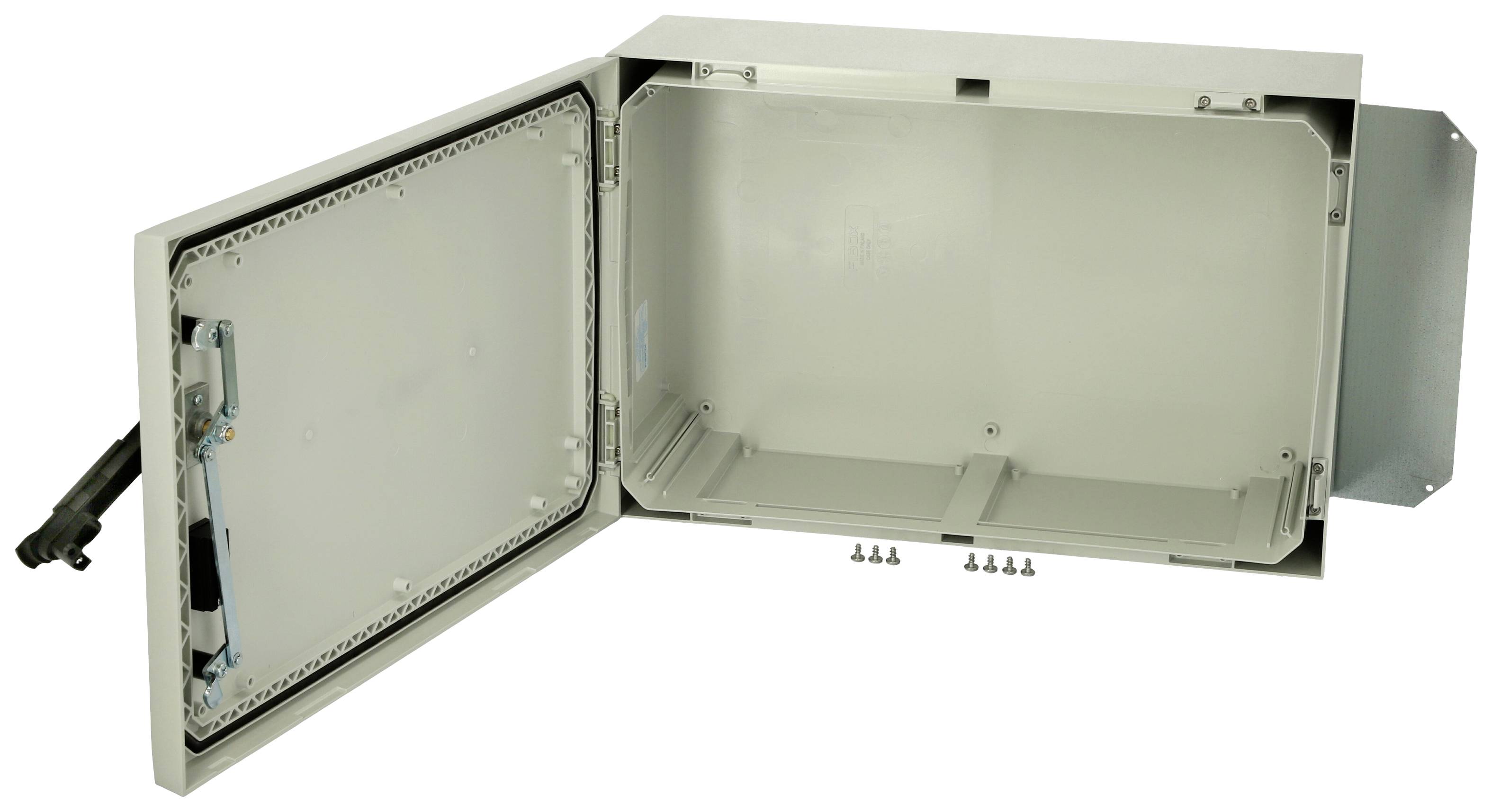 Fibox ARCA 406021S No MP Schaltschrank 600 x 400 x 210 Polycarbonat Lichtgrau (RAL 7035) 1St.