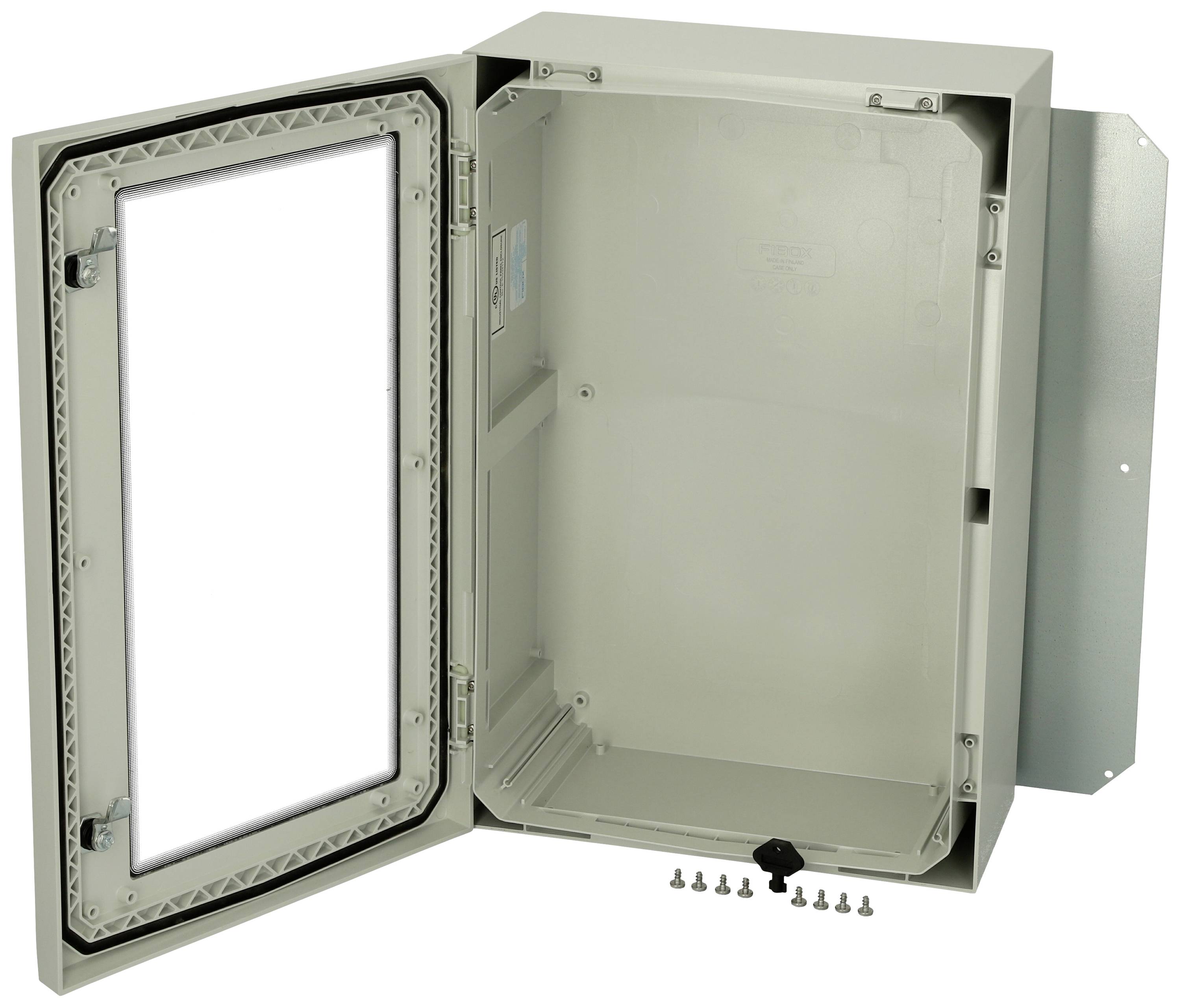 Fibox ARCA 604021W No MP Schaltschrank 600 x 400 x 210 Polycarbonat Lichtgrau (RAL 7035) 1St.