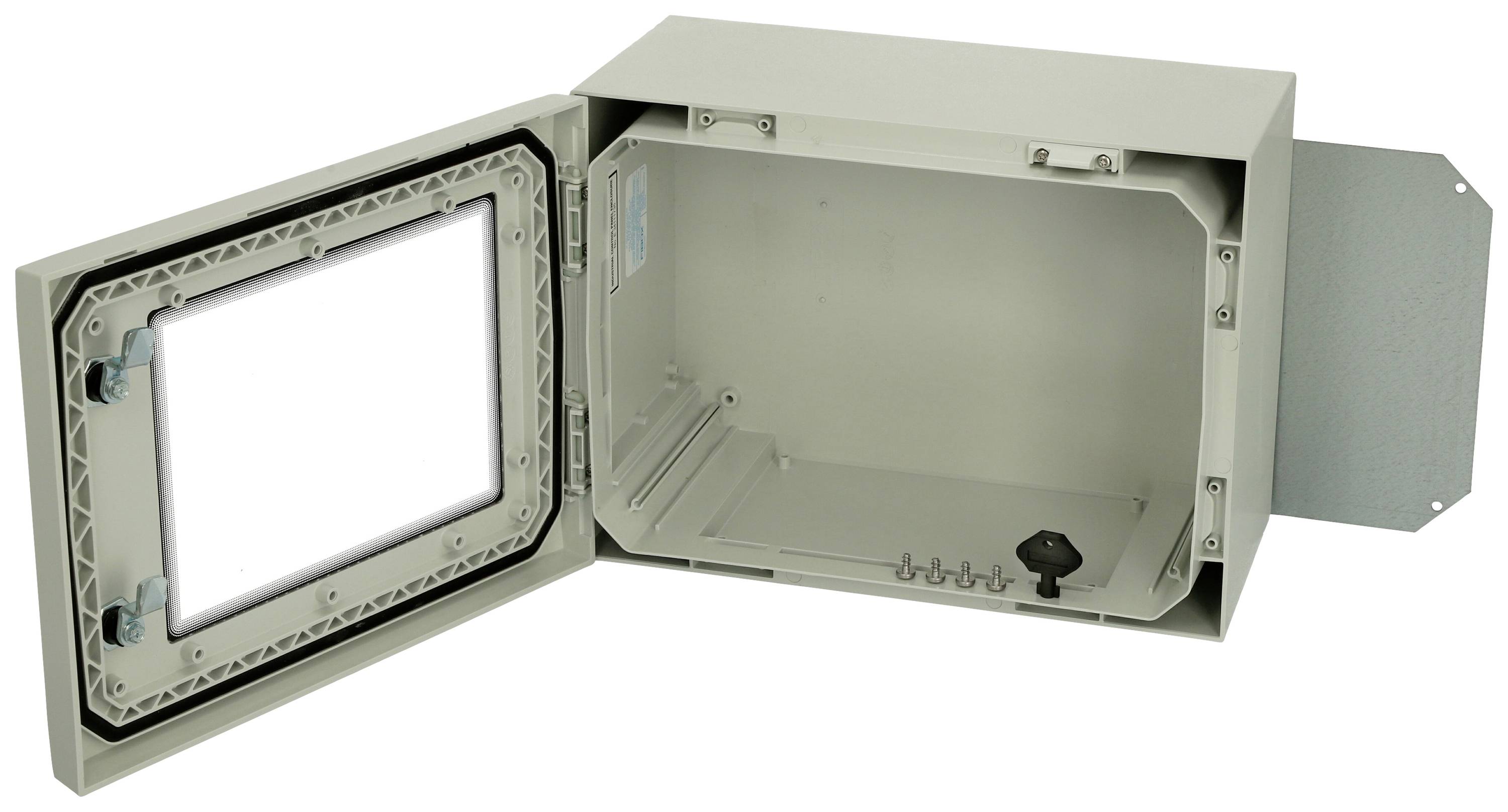 Fibox ARCA 304021W No MP Schaltschrank 400 x 300 x 210 Polycarbonat Lichtgrau (RAL 7035) 1St.