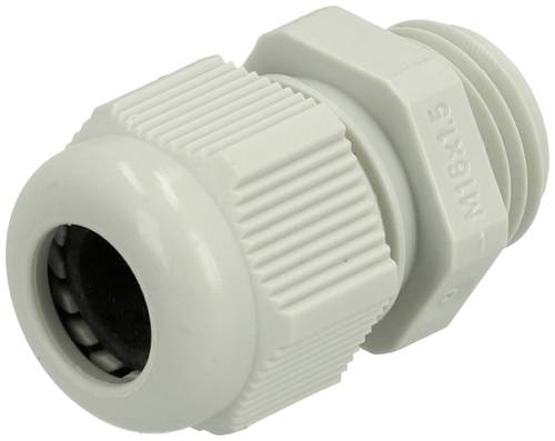 Fibox 7016401 Kabelverschraubung Polyamid Lichtgrau (RAL 7035) 100St.