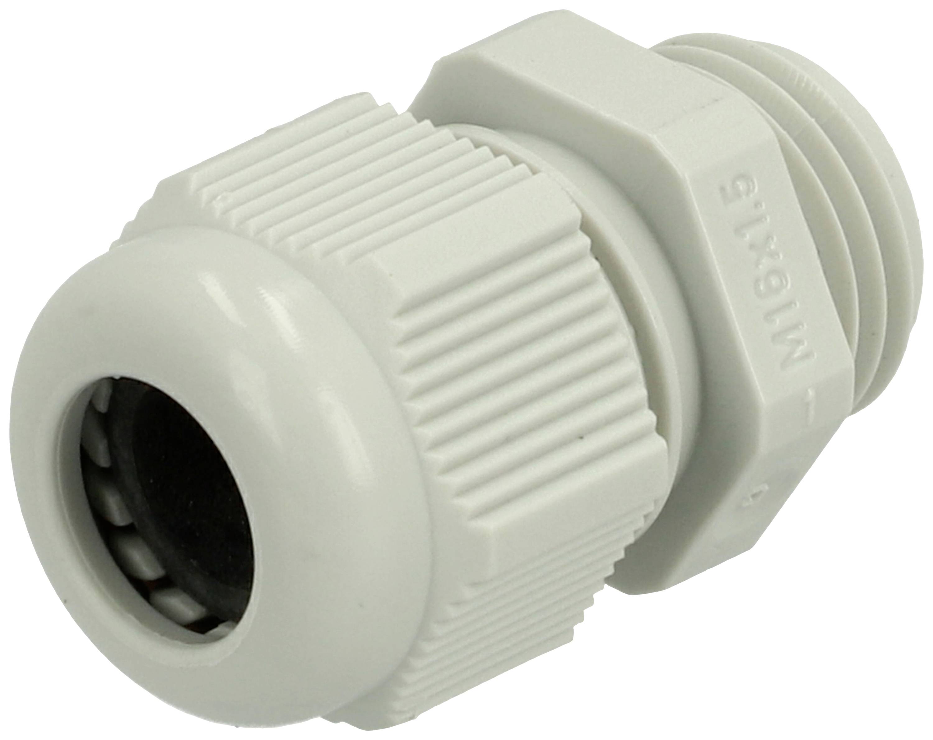 Fibox 7016401 Kabelverschraubung Polyamid Lichtgrau (RAL 7035) 100St.