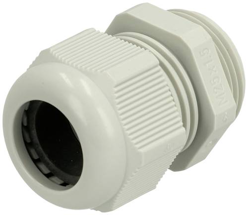 Fibox 7016403 Kabelverschraubung Polyamid Lichtgrau (RAL 7035) 50St.