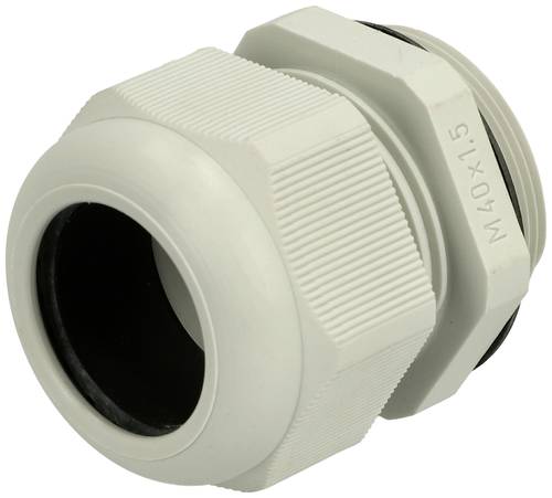 Fibox 7016405 Kabelverschraubung Polyamid Lichtgrau (RAL 7035) 10St.