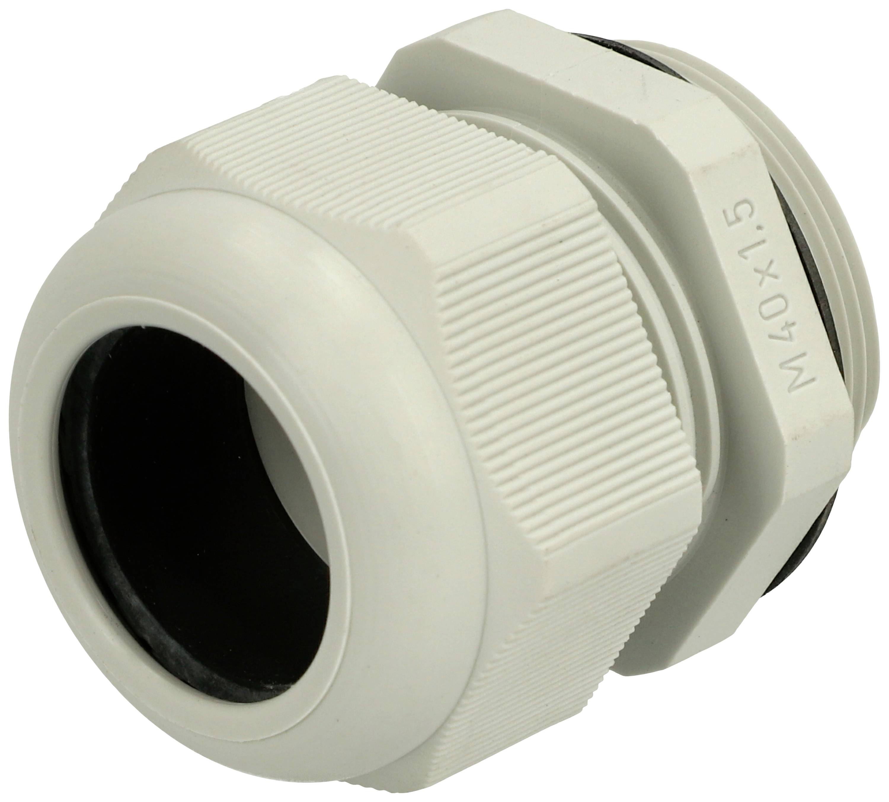 Fibox 7016405 Kabelverschraubung Polyamid Lichtgrau (RAL 7035) 10St.