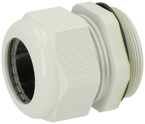 Fibox 7016406 Kabelverschraubung Polyamid Lichtgrau (RAL 7035) 5St.