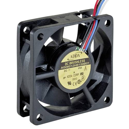 ADDA AG06012HB159B01 Axiallüfter 12 V/DC 30.9 m³/h (L x B x H) 60 x 60 x 15 mm