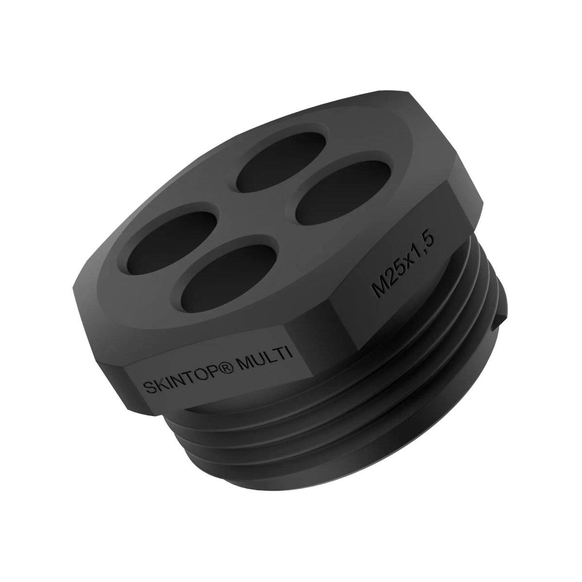 LAPP Mehrfachdichtverschraubung M25x1,5 Polycarbonat (PC) Farbe schwarz - 1 Stück