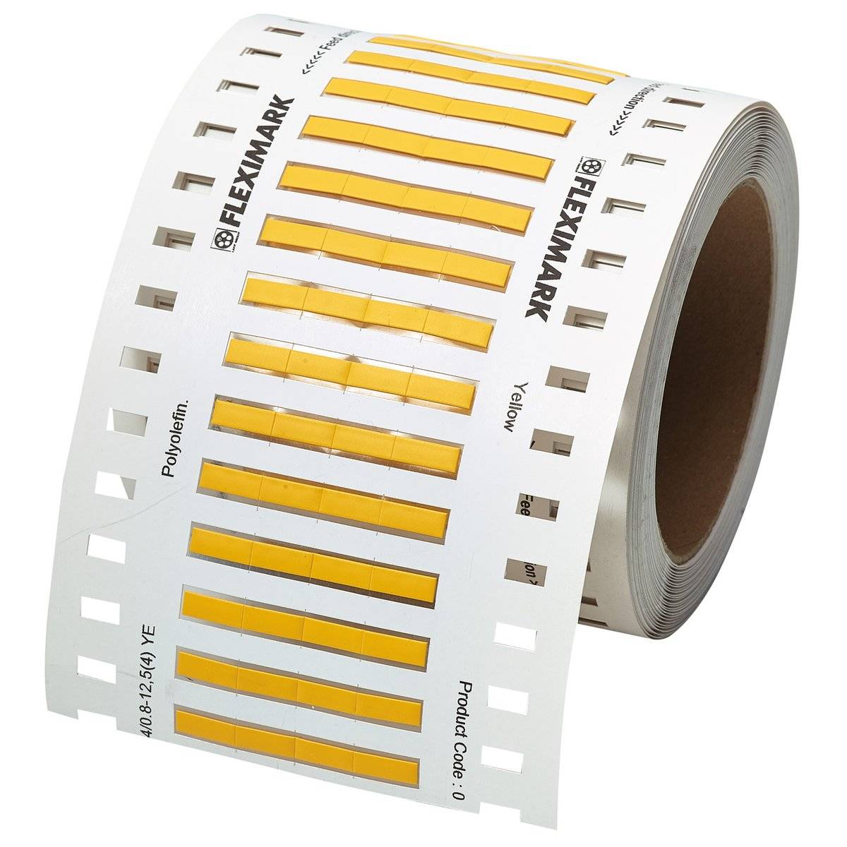 FLEXIMARK ohne shr 2.4/1.2-12.5(4) 0-hal YE - 1 Stück