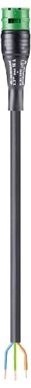 Wieland Electric 96.233.2055.7 Anschlussleitung Schwarz