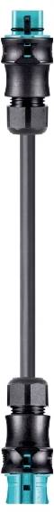 Wieland Electric 96.452.1030.6 Verbindungsleitung Schwarz
