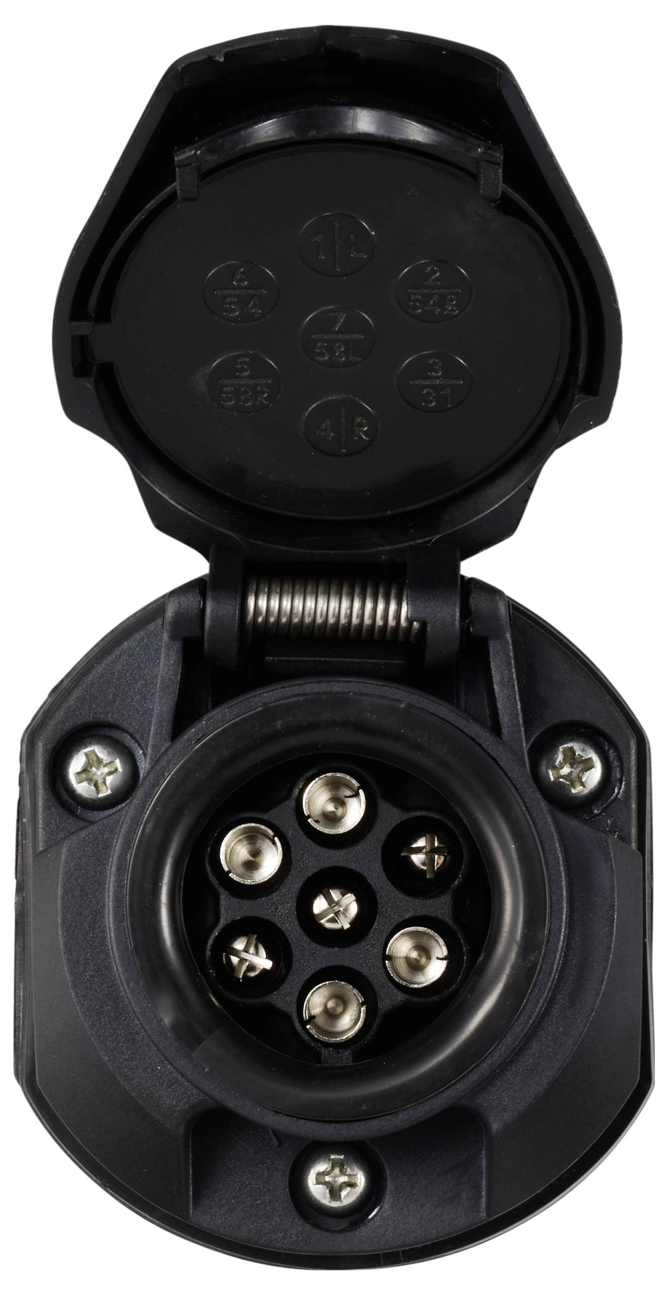 VOLTCRAFT Spannungsreduzierer Steckdose 7polig