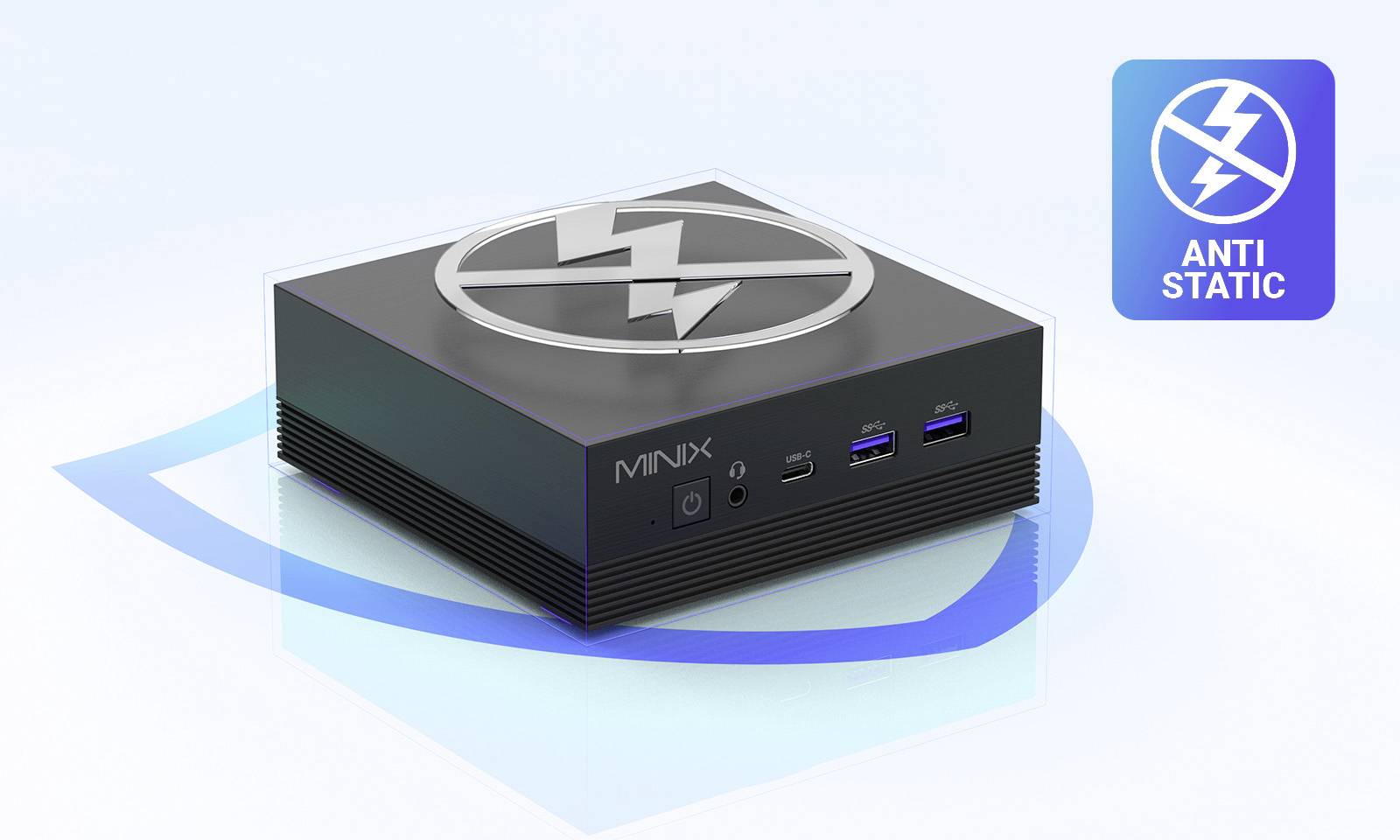 Minix Mini PC NEO Z100-Aero Intel® N N100 3.4GHz 16GB RAM 512GB SSD Intel UHD Graphics Win 11 Pro NEO Z100-Aero(512GB)