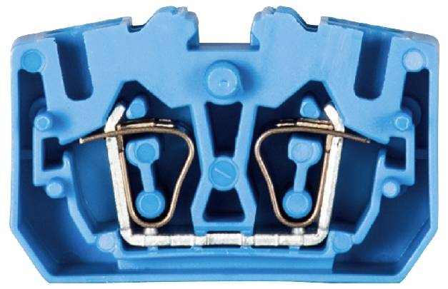 Wieland Electric 37.703.1053.6 Durchgangsklemme Federzuganschluss Blau 100St.