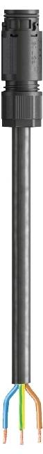 Wieland Electric 4L.437.3033.1 Anschlussleitung Schwarz