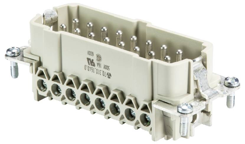 Wieland Electric 70.310.1602.0 Steckereinsatz Gesamtpolzahl 16 10St.