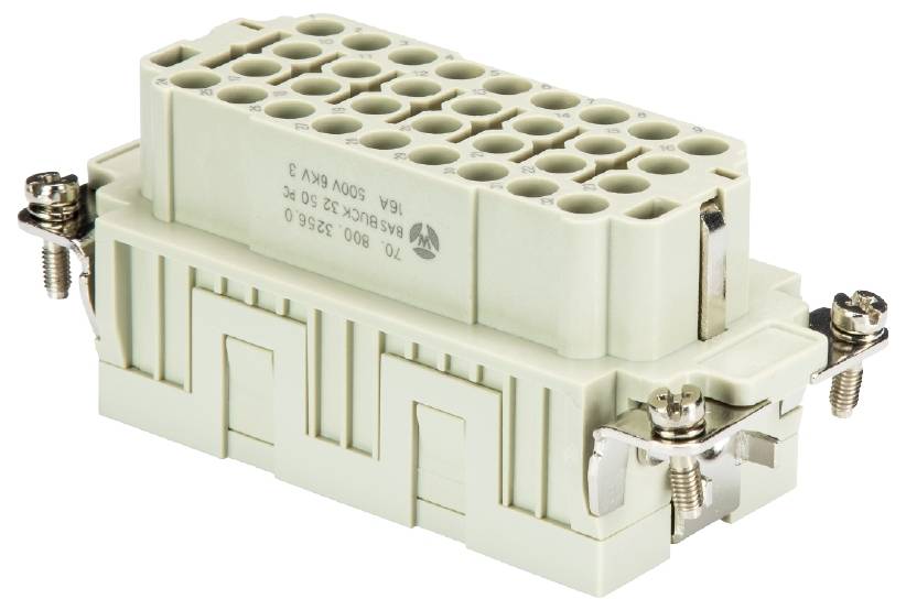 Wieland Electric 70.800.3256.0 Buchseneinsatz Gesamtpolzahl 32 5St.