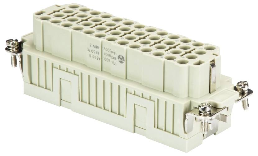 Wieland Electric 70.800.4656.0 Buchseneinsatz Gesamtpolzahl 46 10St.