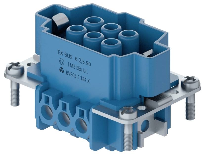 Wieland Electric 72.300.0653.9 Buchseneinsatz Gesamtpolzahl 6 10St.