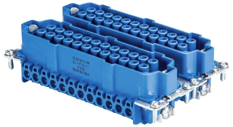 Wieland Electric 72.300.4853.9 Buchseneinsatz Gesamtpolzahl 48 1St.