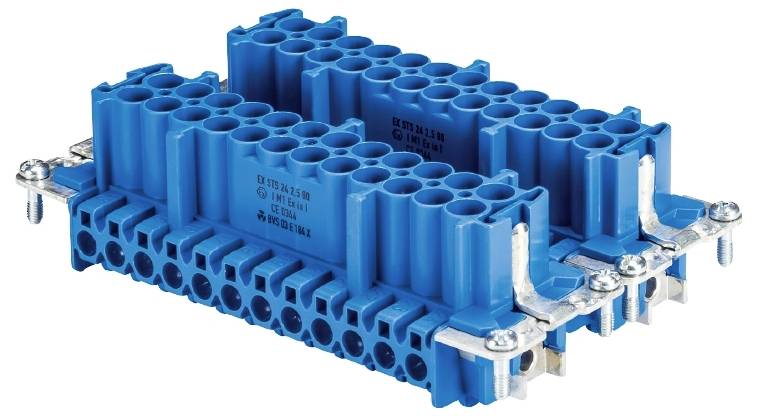 Wieland Electric 72.310.4853.9 Steckereinsatz Gesamtpolzahl 48 1St.