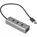 I-tec USB 3.0 Metal HUB 4 port Passive USB-Kombi-Hub Grau I-tec USB 3.0 Metal HUB 4 port Passive USB-Kombi-Hub Grau