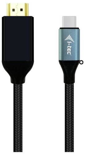 I-tec Anschlusskabel USB-C® Stecker, HDMI-A Stecker 1.5 m Schwarz C31CBLHDMI60HZ USB-C®-Displaykabe
