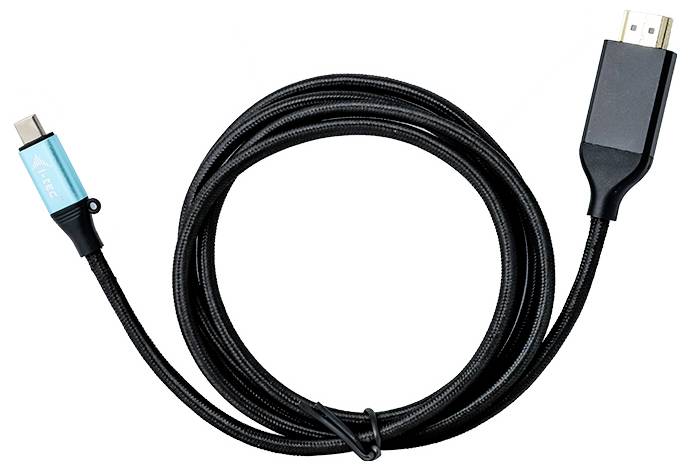 I-tec Anschlusskabel USB-C® Stecker, HDMI-A Stecker 1.5m Schwarz C31CBLHDMI60HZ USB-C®-Displaykabel