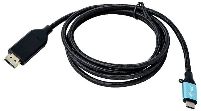 I-tec Anschlusskabel USB-C® Stecker, HDMI-A Stecker 1.5m Schwarz C31CBLHDMI60HZ USB-C®-Displaykabel