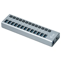 I-tec USB 3.0 Charging HUB 13 Port USB-Kombi-Hub Grau I-tec USB 3.0 Charging HUB 13 Port USB-Kombi-Hub Grau